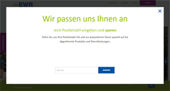 Desktop Screenshot of ewr.de